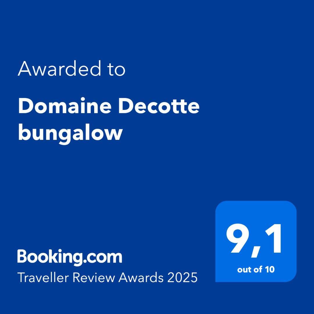 Domaine Decotte Bungalow Sainte-Suzanne Exteriör bild